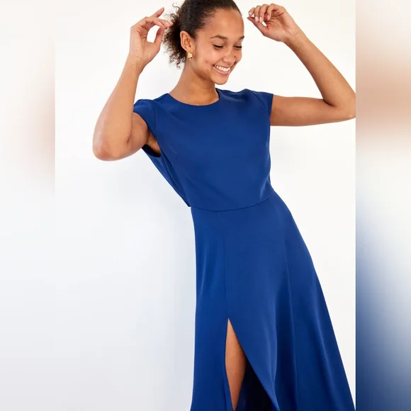 Aritzia Babaton Hampton Dress, Royal Blue - Picture 3 of 9